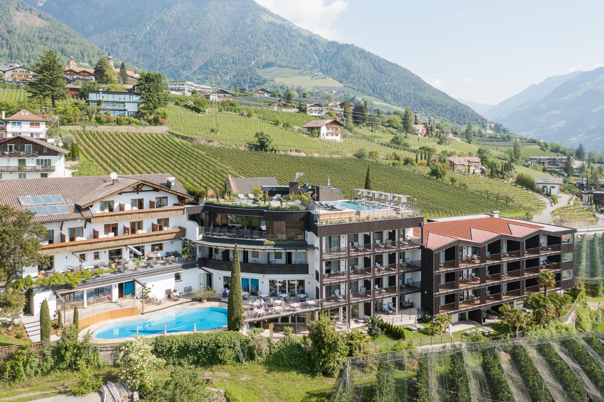 Landsitz Stroblhof Hotel Tirolo Bagian luar foto